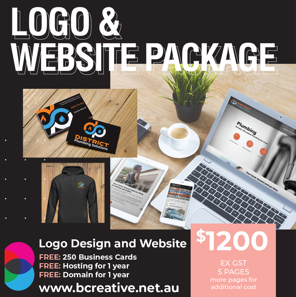 bcreative website and logo packages