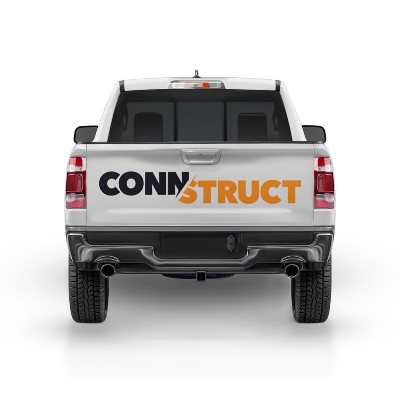 connstruct-ute-800x800 vehicle signage by b creative
