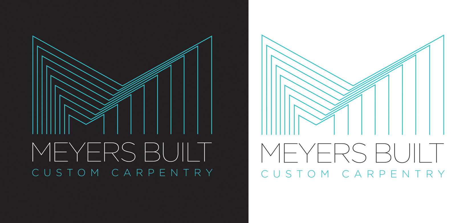 meyers-built-logo-design-b-creative logo design for builders - B Creative Graphic Design