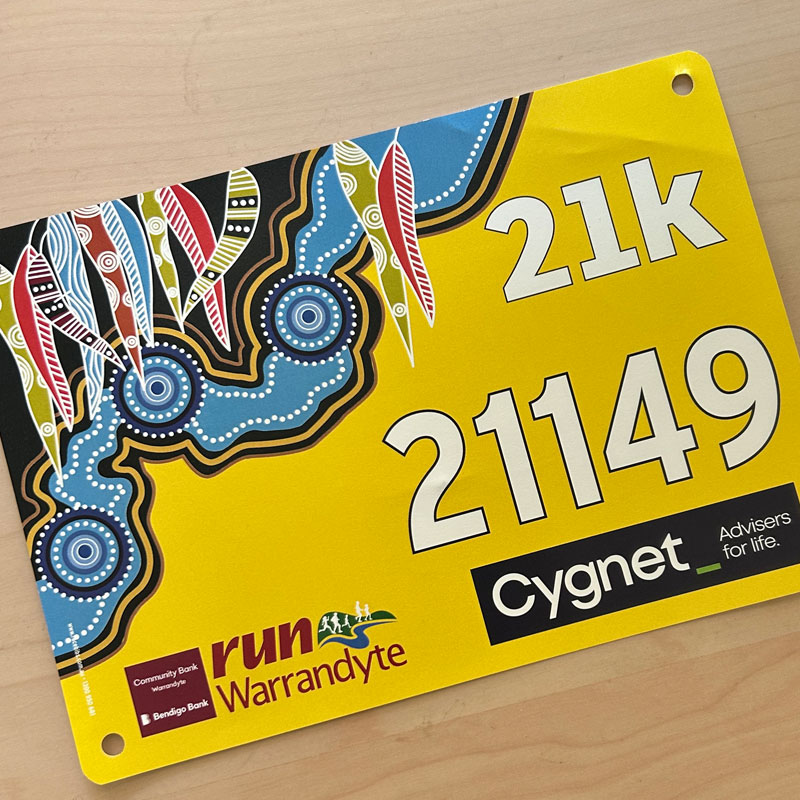 running bib designs by B Creative Graphic Design